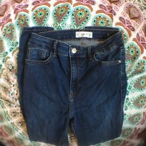 Mango Dark Blue Skinny Jeans